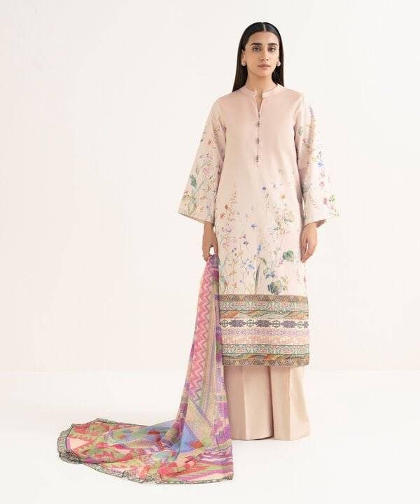 3 Piece - Printed Lawn Suit