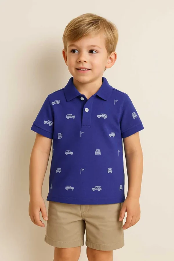 TGT Kid's Jeep Polo Shirt
